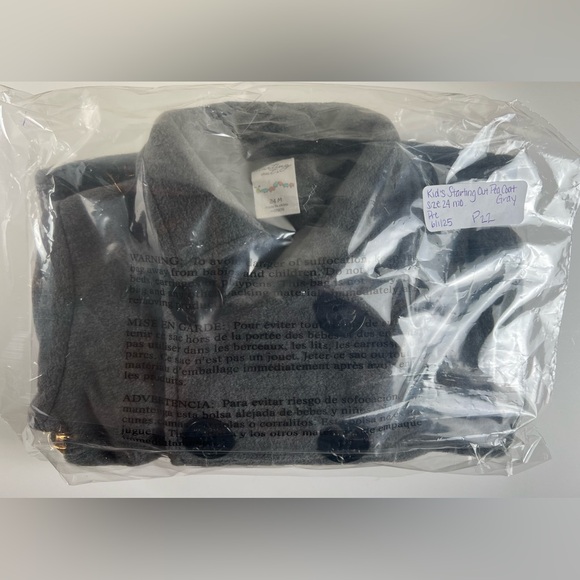 Beautiful Fleece Pea Coat - Picture 11 of 11